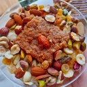 رز بلبن بسبوسة و مكسرات